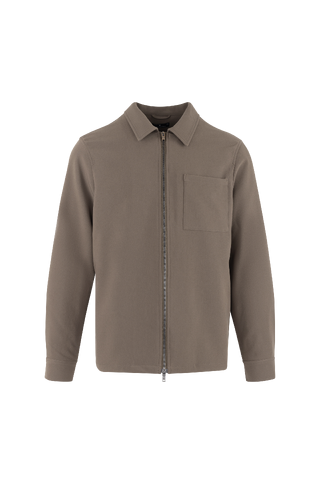 Cassedy Overshirt Dressy zip shirt