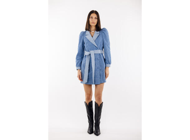 Denim blazer dress sales
