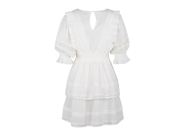 Felippa Dress White M Short lace dress 