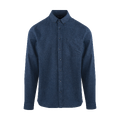 Franz Shirt Petrol XL Brushed twill pocket shirt