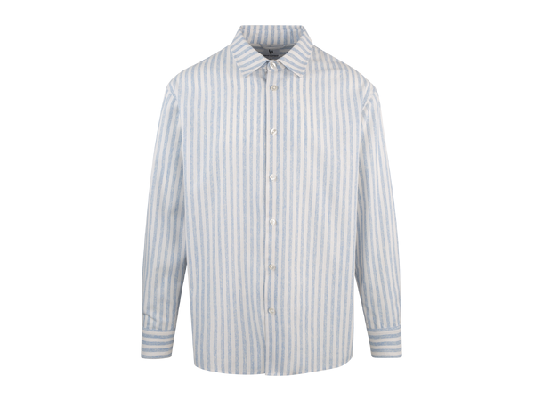 Gilmar Shirt Blue stripe L Striped shirt 