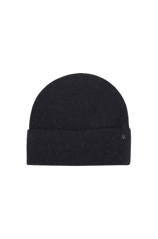 Glory Beanie Black One Size Basic mohair beanie
