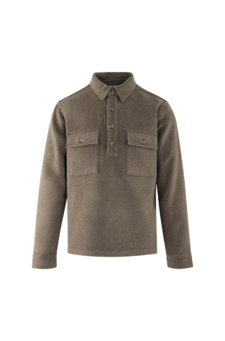 Hanover Shirt Half-button pullover