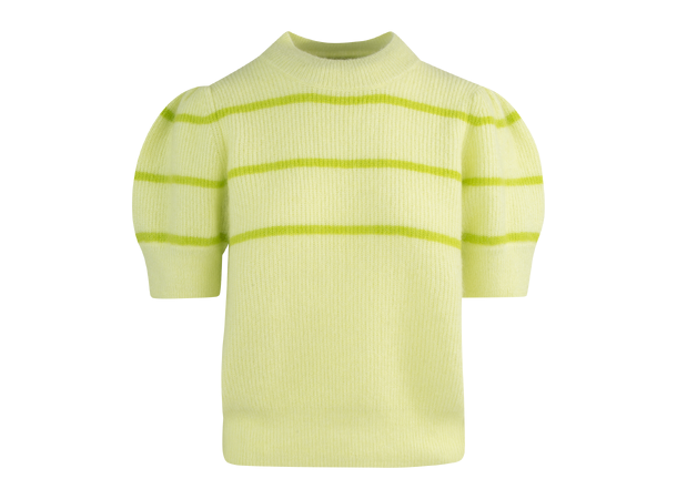 Lora SS Sweater Lime L Shortsleeve mohair sweater 