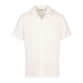 Loui Shirt White S Bowling collar SS Shirt
