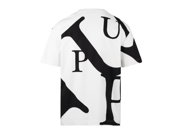 Marti Tee White L UP logo tee