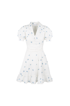 Mira Dress Poplin embroidery dress