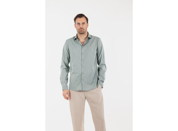 Mirren Shirt Light green L Modal stretch shirt 