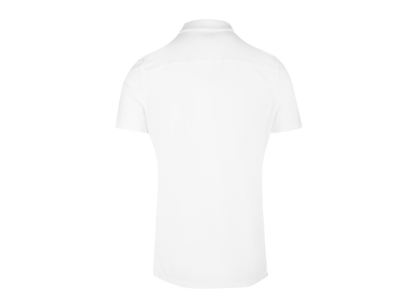 Pep Pique White XL Modal zip polo piqué 