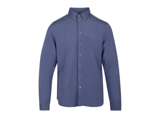 Ronan Shirt Moonlight blue M Linen/Viscose Shirt 