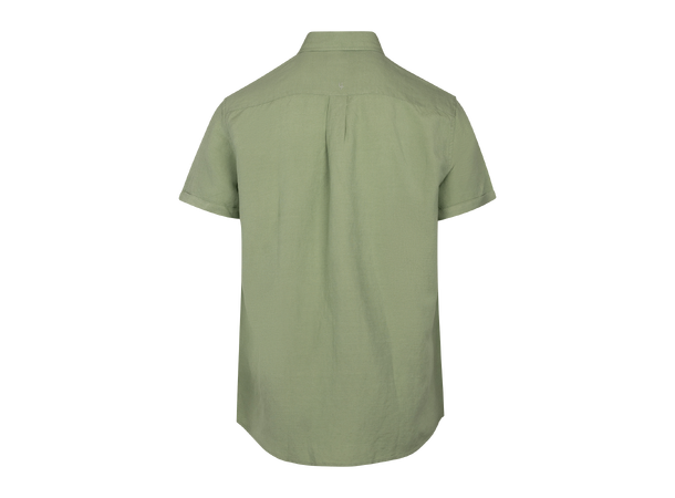 Sawyer Shirt Frosty green M SS linen shirt 