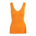 Stine Top Bright orange XS Viscose tank top