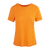 Millie Tee Persimmon Orange S Linen r-neck tee 