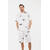Sergio tee White M AOP cotton terry t-shirt 