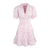 Mira Dress Pink XS Poplin embroidery dress 