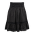 Carly Skirt Black M Satin lace skirt 