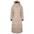 Liv Coat Silver Mink S Padded channels coat 
