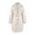 Katinka Overshirt Light Sand M Long belted overshirt 