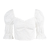 Jlo Top White S Broderi anglaise top 