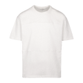 Adolfo Tee Snow White XL Block stripe terry t-shirt
