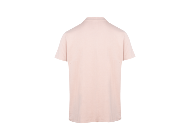 Bruno Tee Pale Mauve M Organic cotton mock neck 