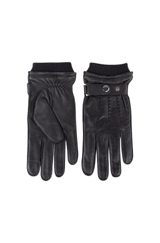 Carli Glove Leather glove with snap