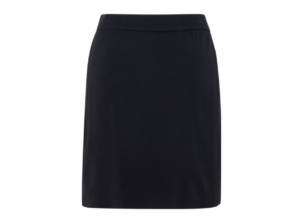 Crystia Skirt Black L Viscose knit skirt 