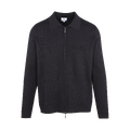 Ebbe Cardigan Black XL 2-way zip cardigan