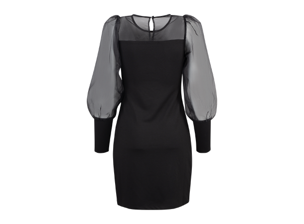 Elfi Dress Black M Organze sleeved dress