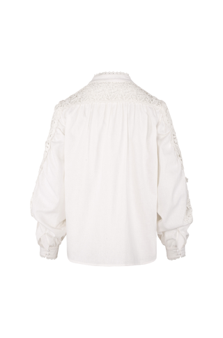 Eloise Blouse Cotton lace detail blouse