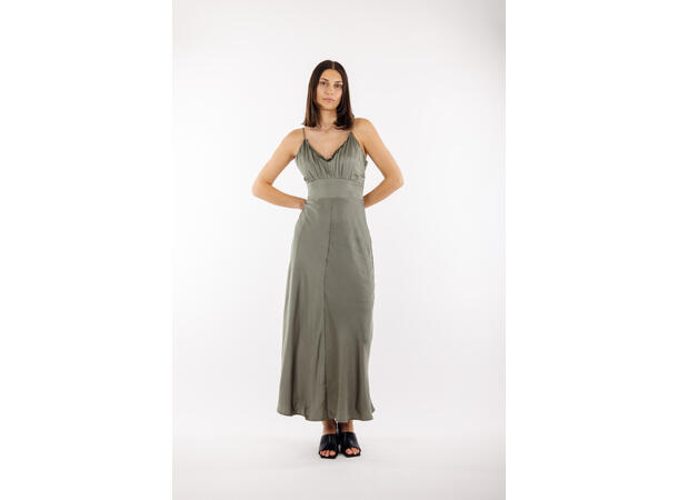 Estela Dress Lilypad M Viscose strappy dress 