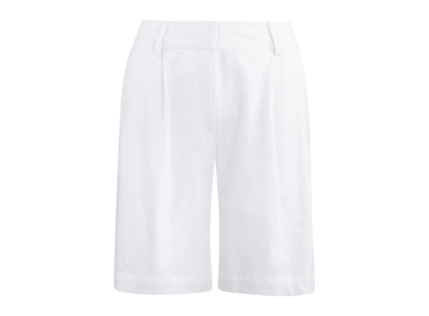 Freia Shorts White S Linen city shorts 