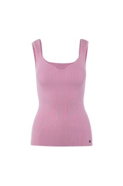 Freja Top Sweetheart rib top