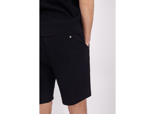 Gian Shorts Black XL Cotton crepe shorts 