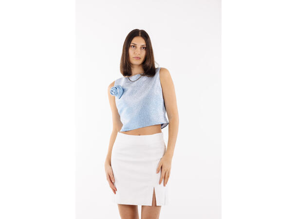 Ines Top Blue M Glitter top 