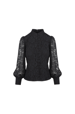 Jeanne Blouse Lace button blouse