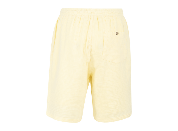 Joel Shorts Light Yellow M Cotton gauze shorts 