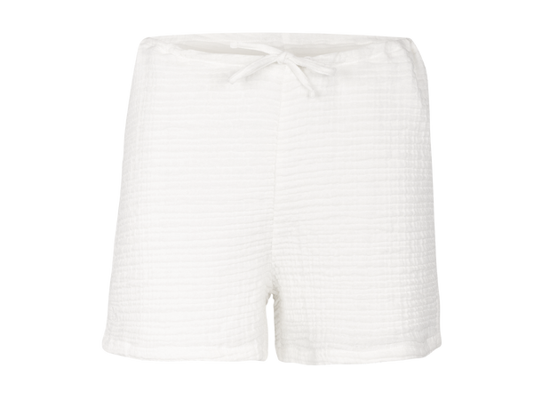 Joline Shorts White M Cotton gauze shorts 
