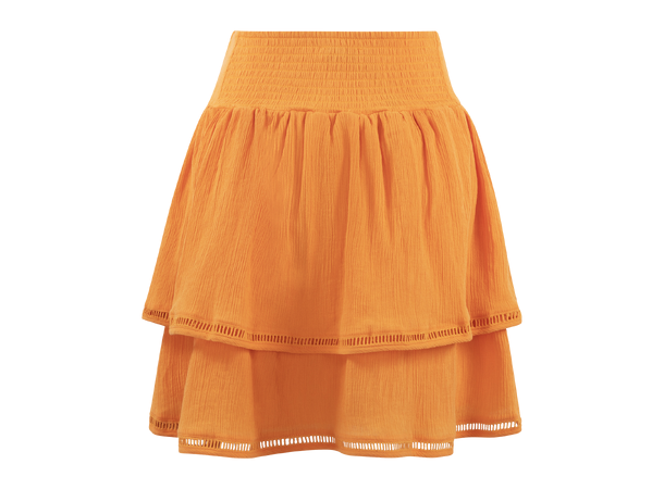 Lori Skirt Persimmon Orange S Organic cotton skirt