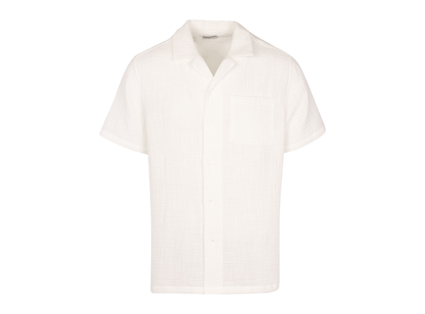 Loui Shirt White M Bowling collar SS Shirt 