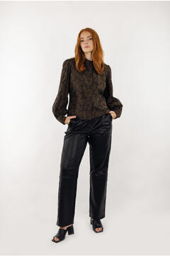 Madelyn Pants Leather stretch pant