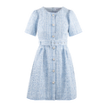 Marli Dress Light blue XS Boucle dress