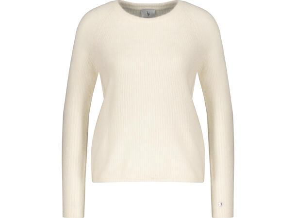Mira Sweater Cream XS Raglan cable detail sweater 