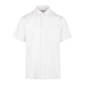Moreno Shirt White S Vintage wash SS linen Shirt