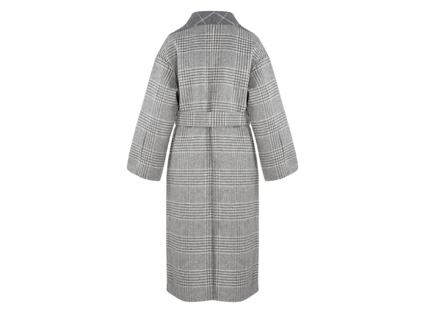 Pippa Coat Grey check M Wool Coat Urban Pioneers AS
