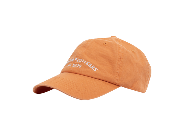 Sandiego Cap Orange One Size Washed logo cap 
