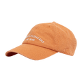 Sandiego Cap Orange One Size Washed logo cap