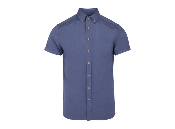Sawyer Shirt Moonlight blue L SS linen shirt 