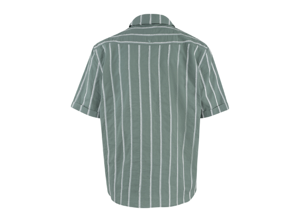 Shack Shirt Green XL Striped SS shirt 