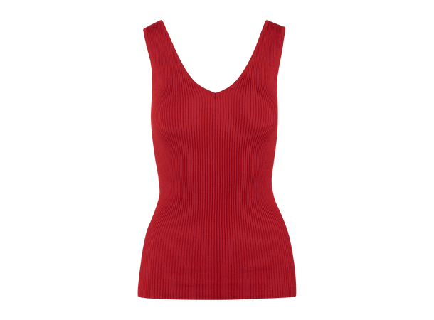 Stine Top Red L Viscose tank top 